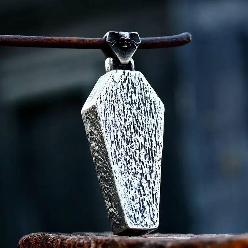 Punk Vampire Coffin Pendant Vrafi Jewelry