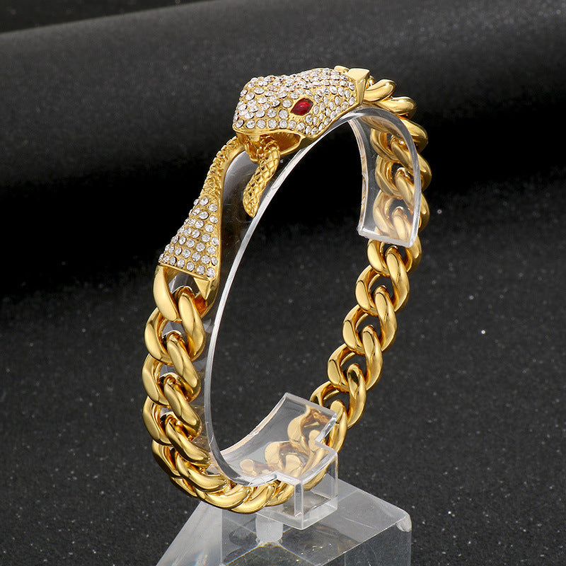 Bracelet Perlé Acier Inoxydable Albâtre