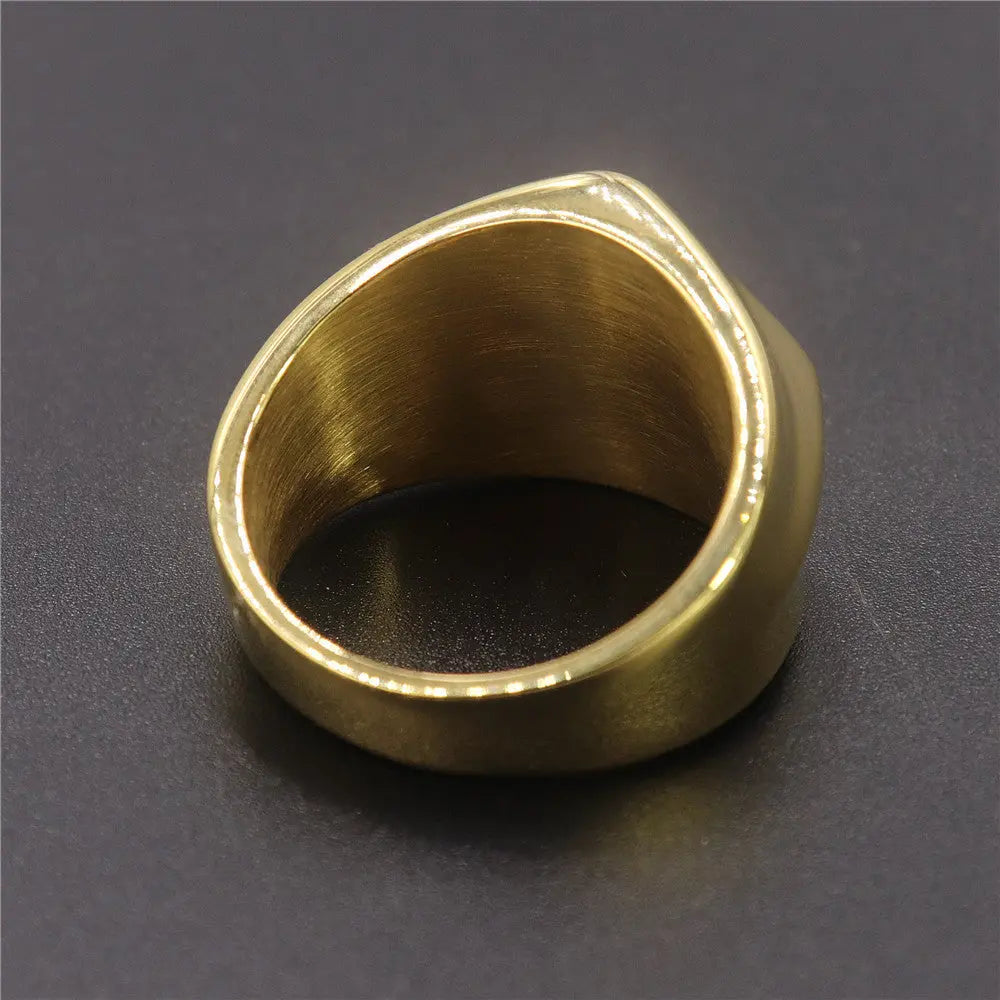 Rhombic Stainless Steel Ring - Vrafi Jewelry