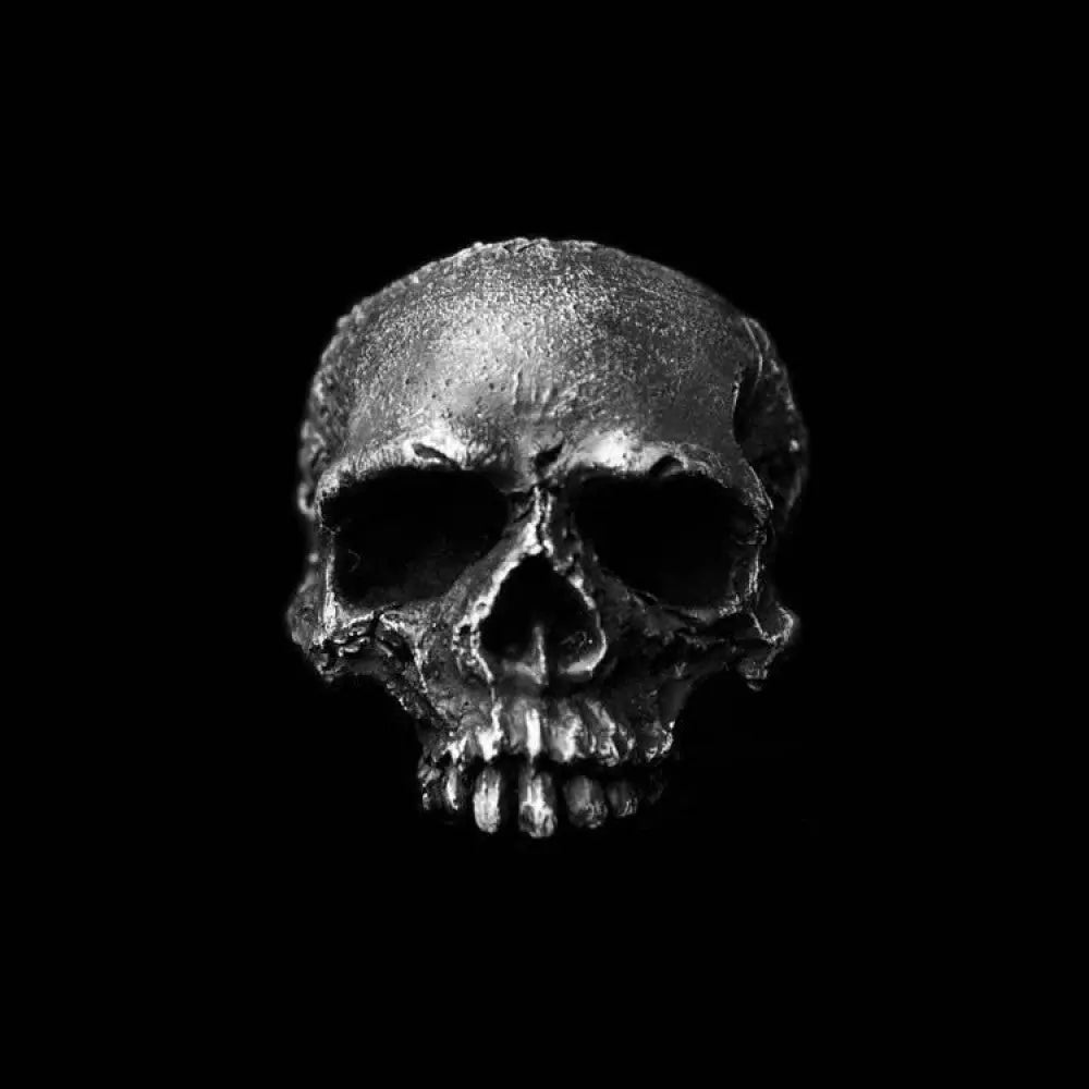 Rugged Skull Stainless Steel Ring - Vrafi Jewelry