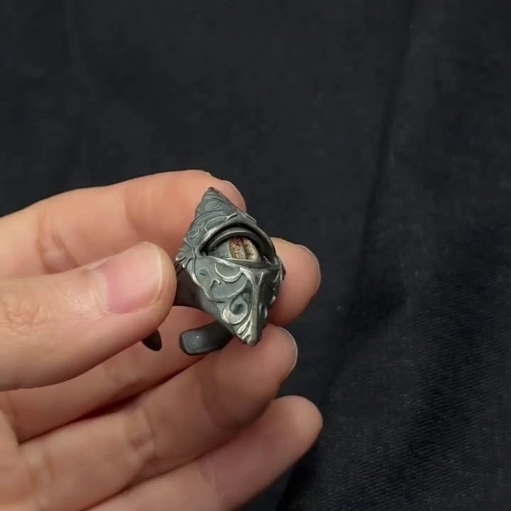Blinking All Seeing Eye Ring