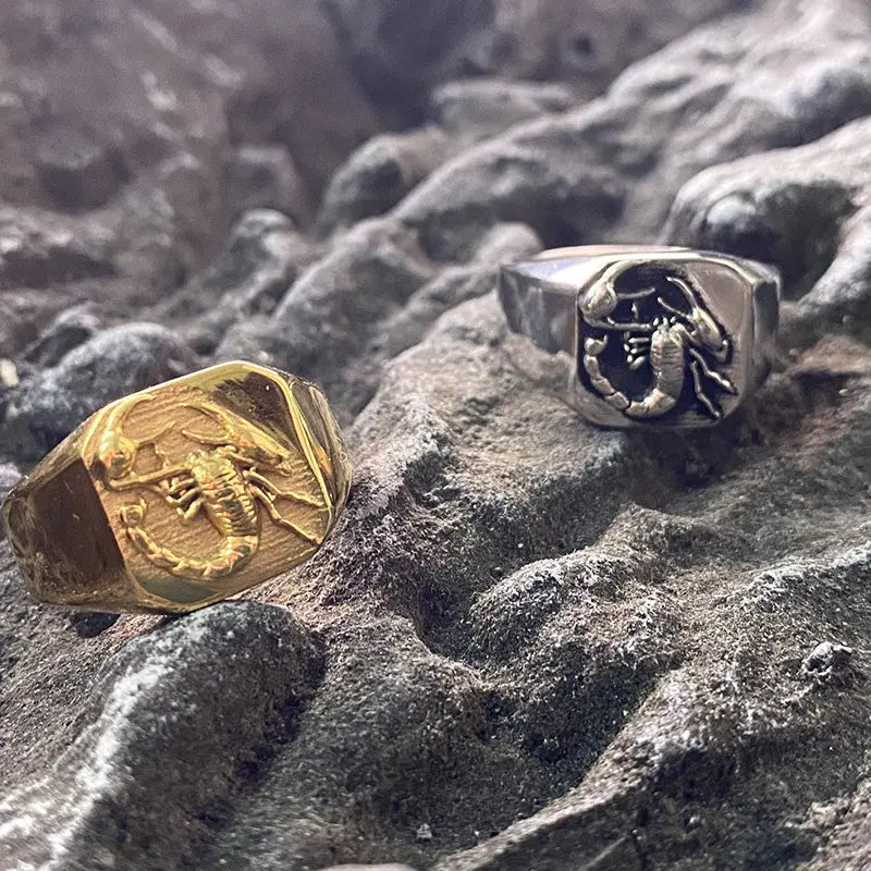 Scorpion Stainless Steel Ring VRAFI