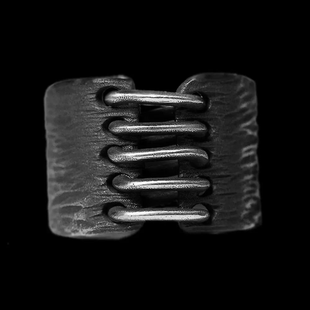 Simple Stainless Steel Viking Ring - Vrafi Jewelry