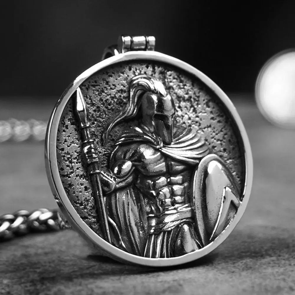 Spartan Warrior Stainless Steel Pendant VRAFI