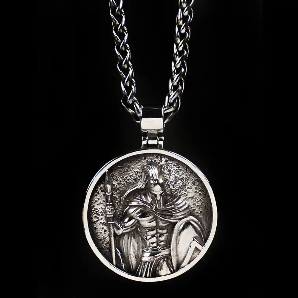 Spartan Warrior Stainless Steel Pendant VRAFI