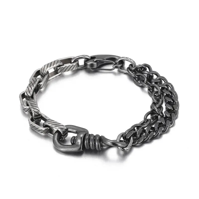 Splice Stainless Steel Men's Bracelet VRAFI