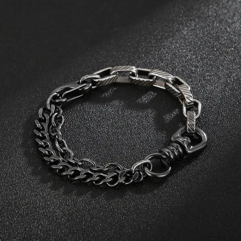 Splice Stainless Steel Men's Bracelet VRAFI