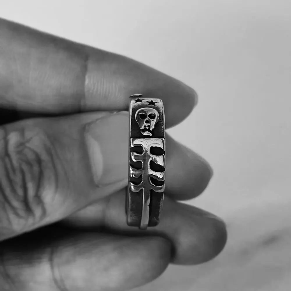 Till Death Do US Part Stainless Steel Ring VRAFI