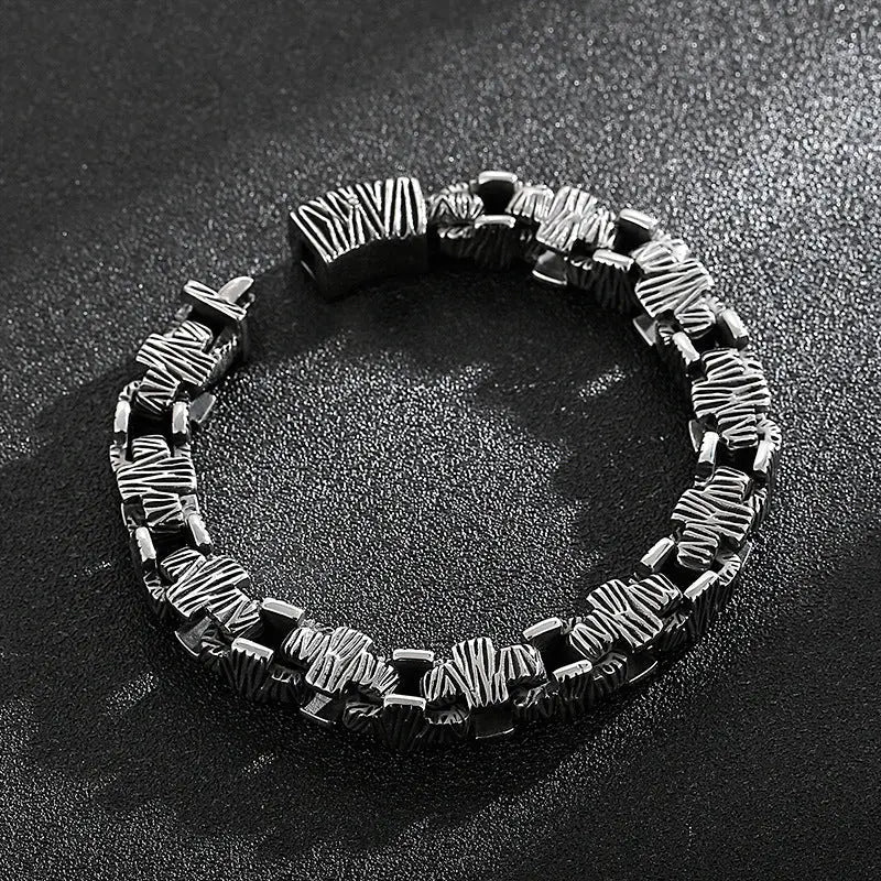Traces of Vicissitudes Stainless Steel Bracelet VRAFI
