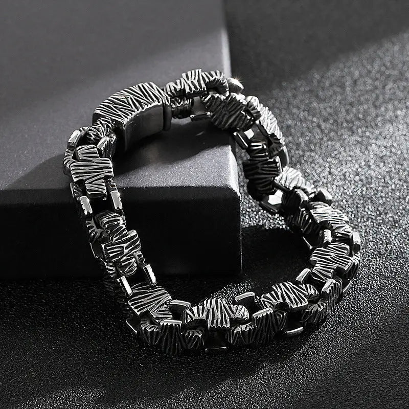 Traces of Vicissitudes Stainless Steel Bracelet VRAFI