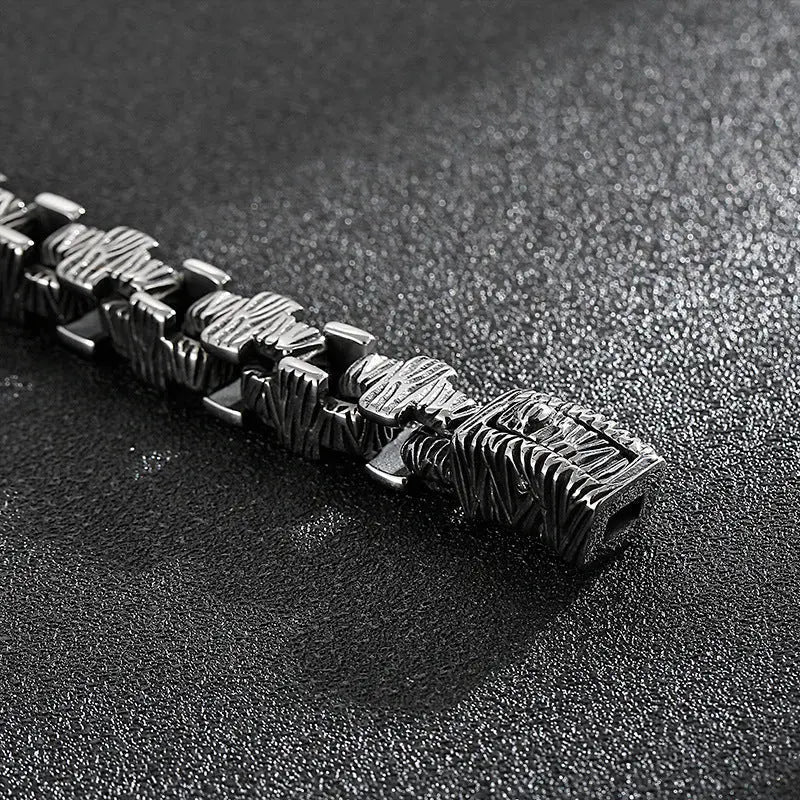 Traces of Vicissitudes Stainless Steel Bracelet VRAFI