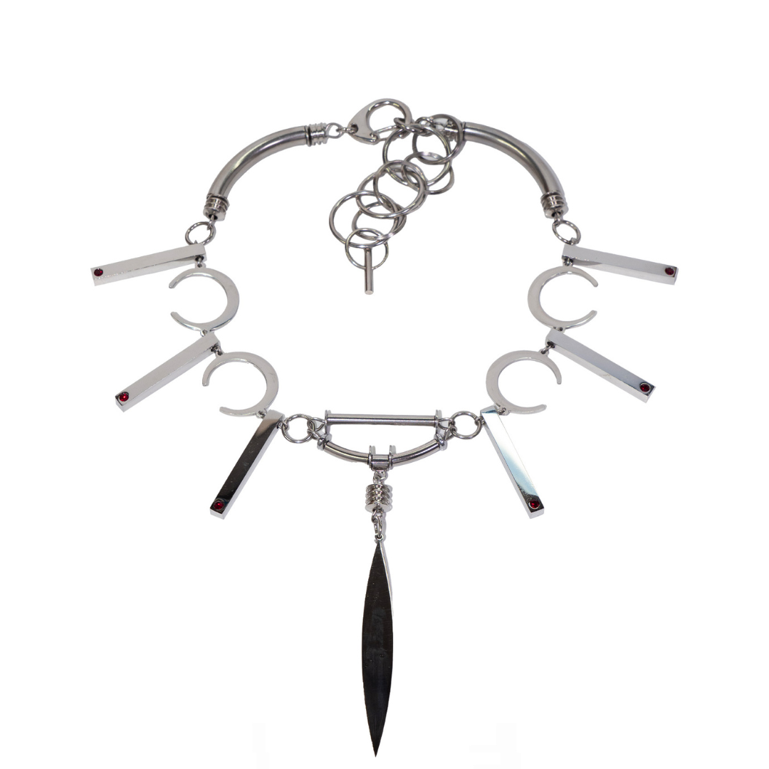 Punk style Adjustable Choker Necklace