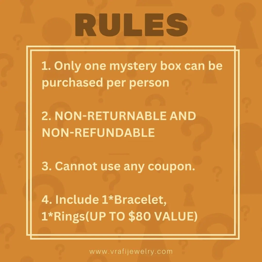 VRAFI Mystery Box | Flash Sale Vrafi Jewelry
