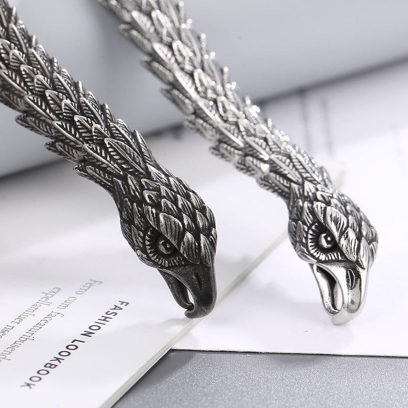 Bracelet Perlé Acier Inoxydable Albâtre