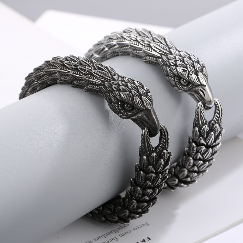 Bracelet Perlé Acier Inoxydable Albâtre
