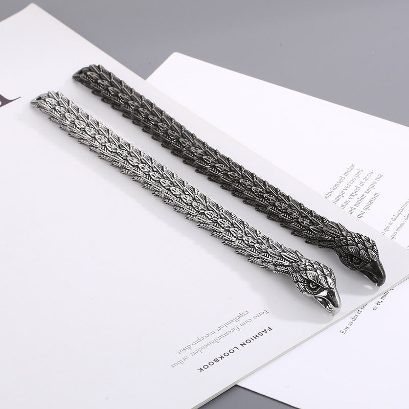 Bracelet Perlé Acier Inoxydable Albâtre