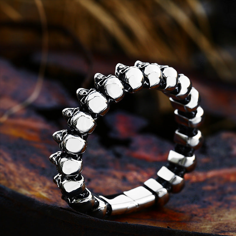 Vintage Punk Skull Bracelet