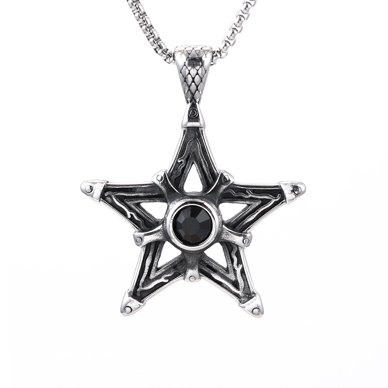 Vintage Sun, Moon and Star Pendant