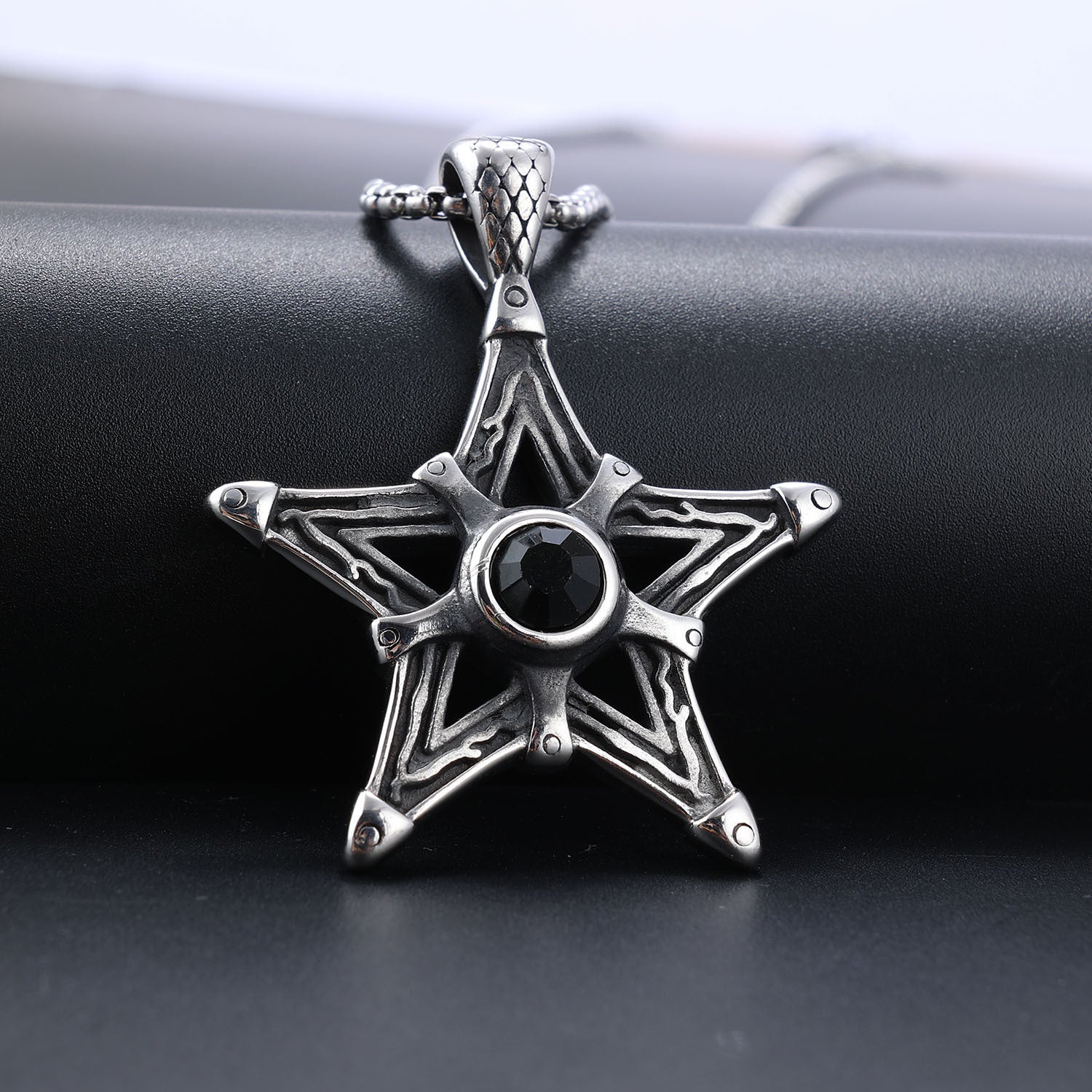 Vintage Sun, Moon and Star Pendant