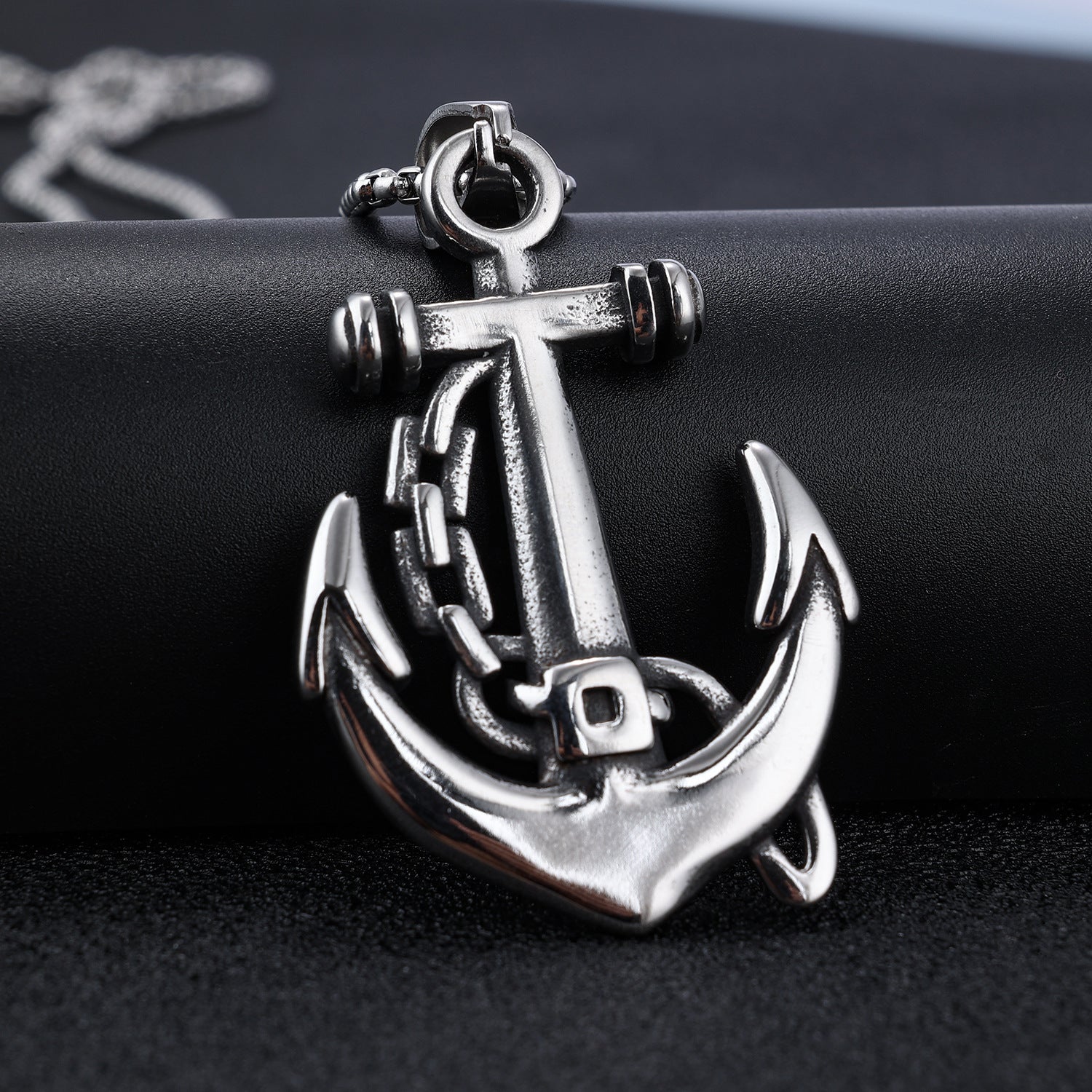 Vintage Wrapped Ancient Anchor Men's Pendant