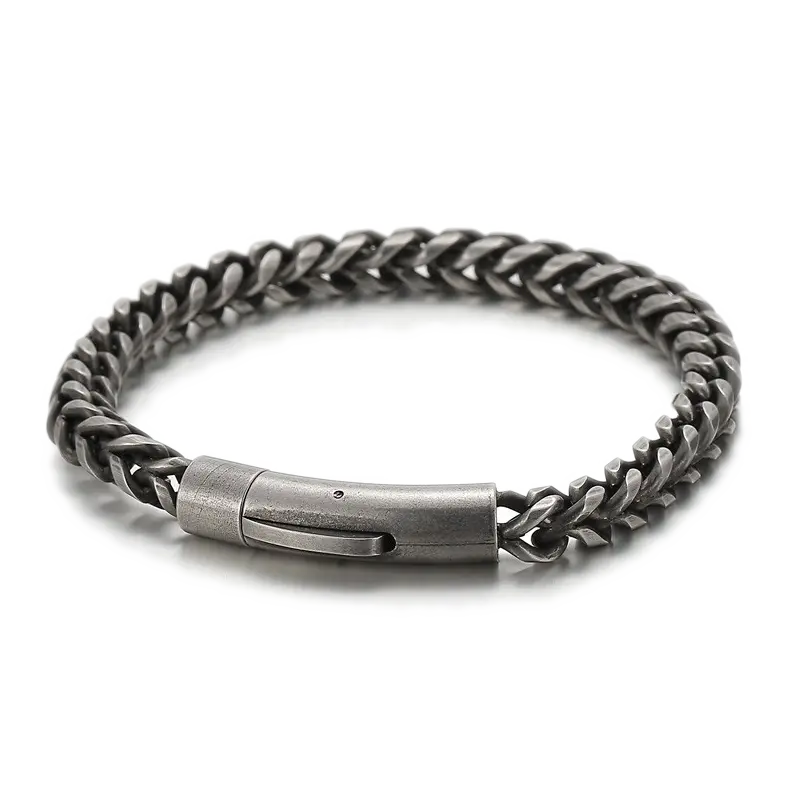 Wheat Chain Stainless Steel Bracelet Vrafi Jewelry