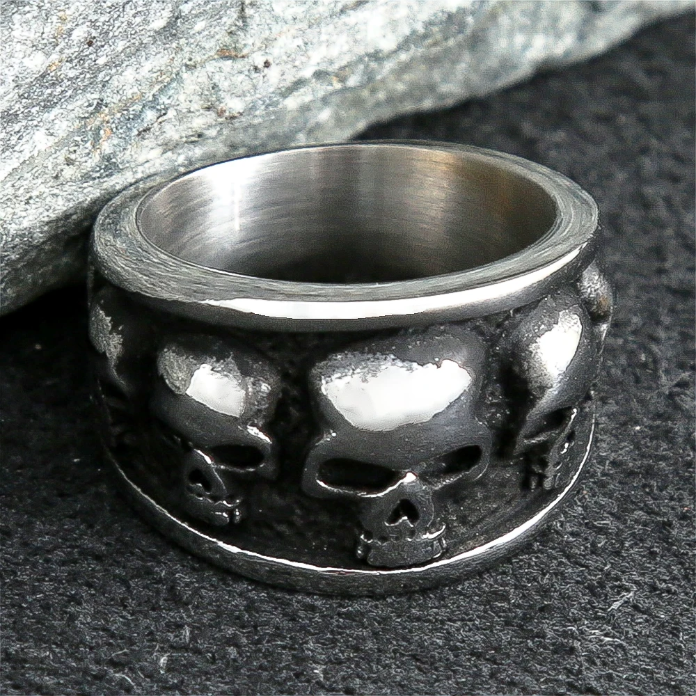 Texture Fiore Con Anello In Acciaio Inox Smaltato