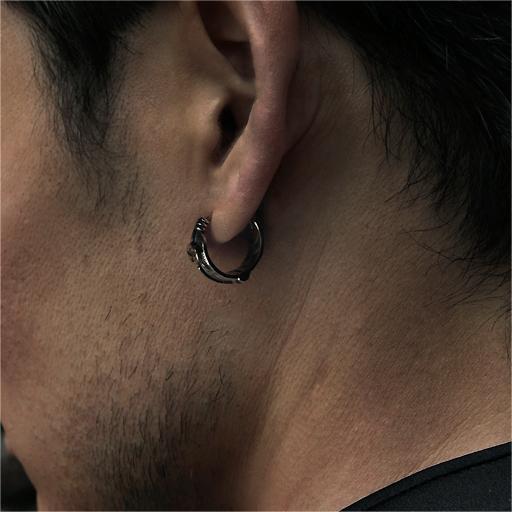 Cross Hunting Street Stud Earrings - Vrafi Jewelry