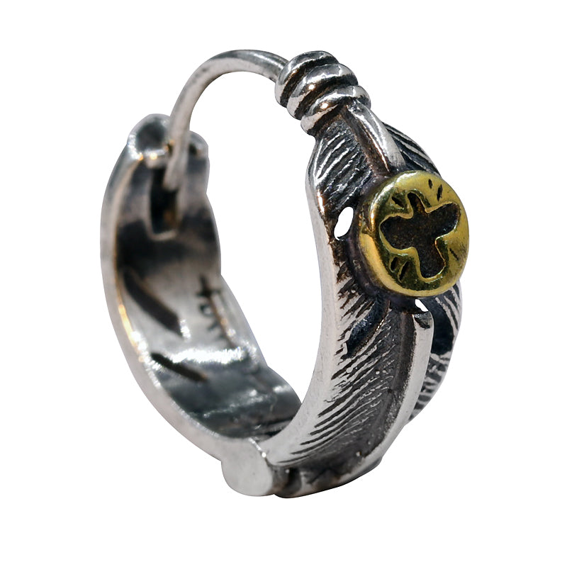 Cross Hunting Street Stud Earrings - Vrafi Jewelry