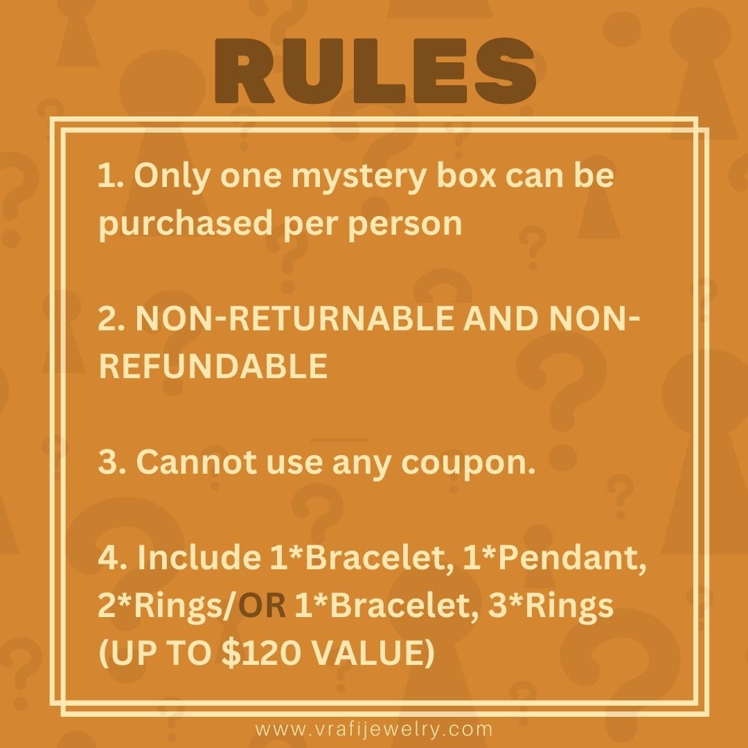 VRAFI Mystery Box $59 | Flash Sale Vrafi Jewelry
