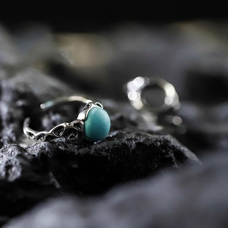 Bague en acier inoxydable en forme de corps 3D