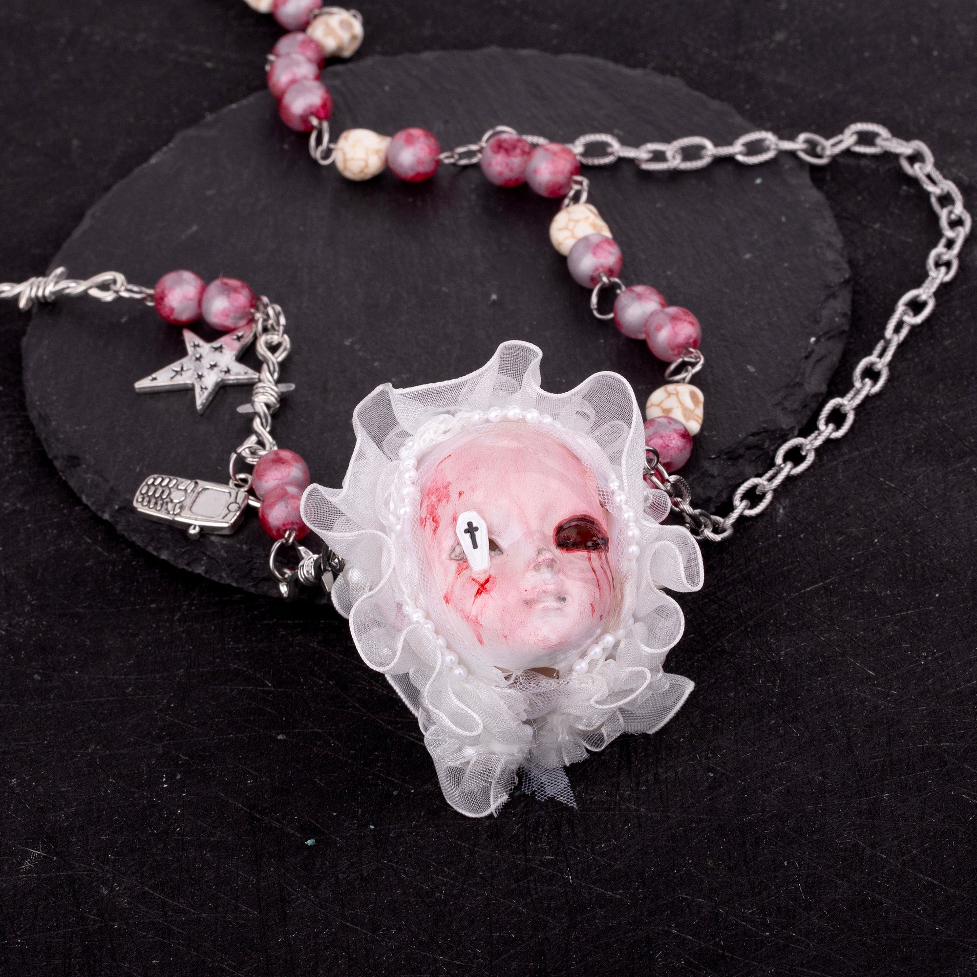 Bloody Doll Necklace