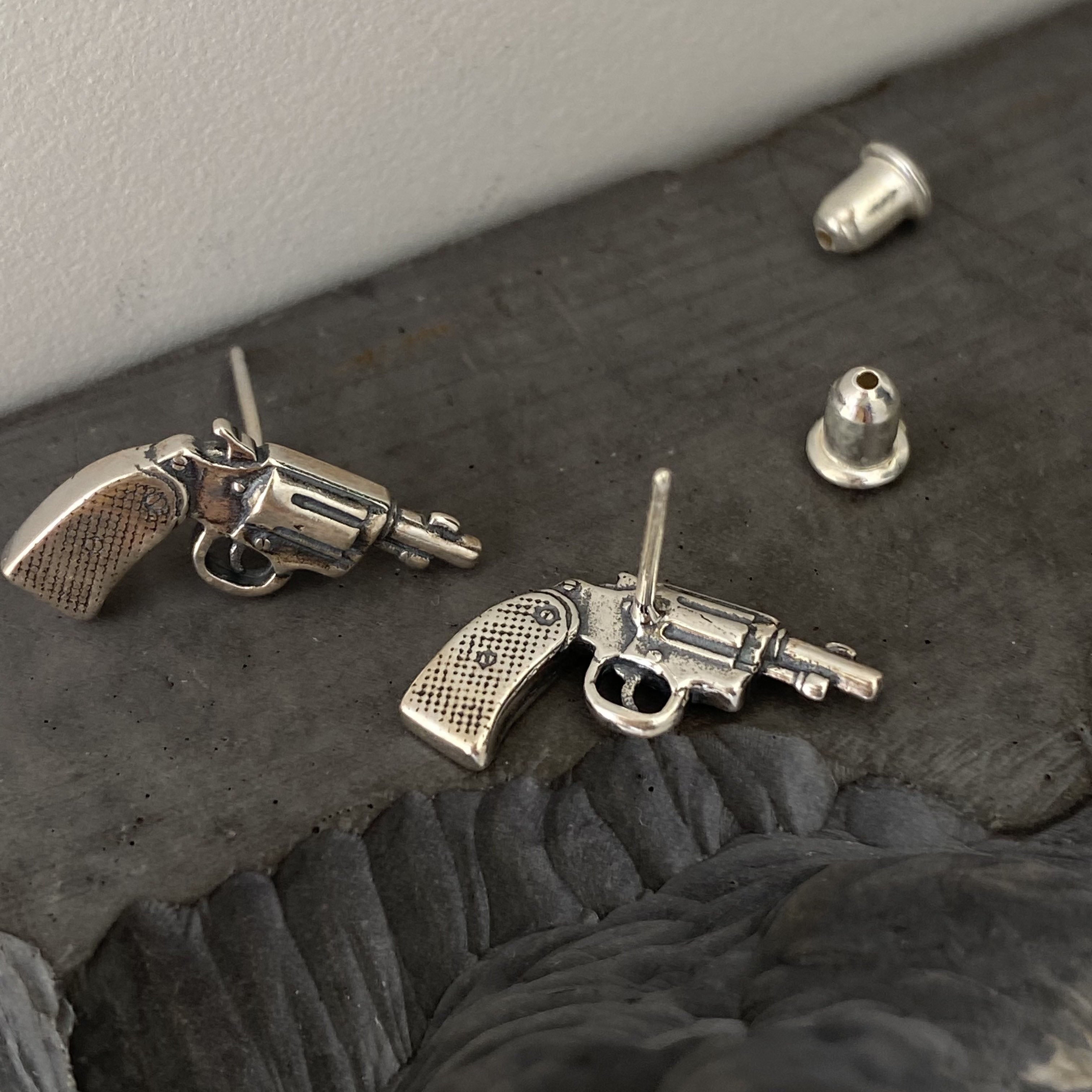 Handgun Stud Earrings