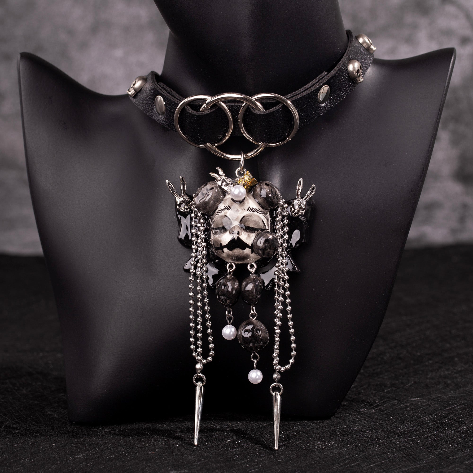 Shadow Puppet Dark Doll Necklace＆Choker