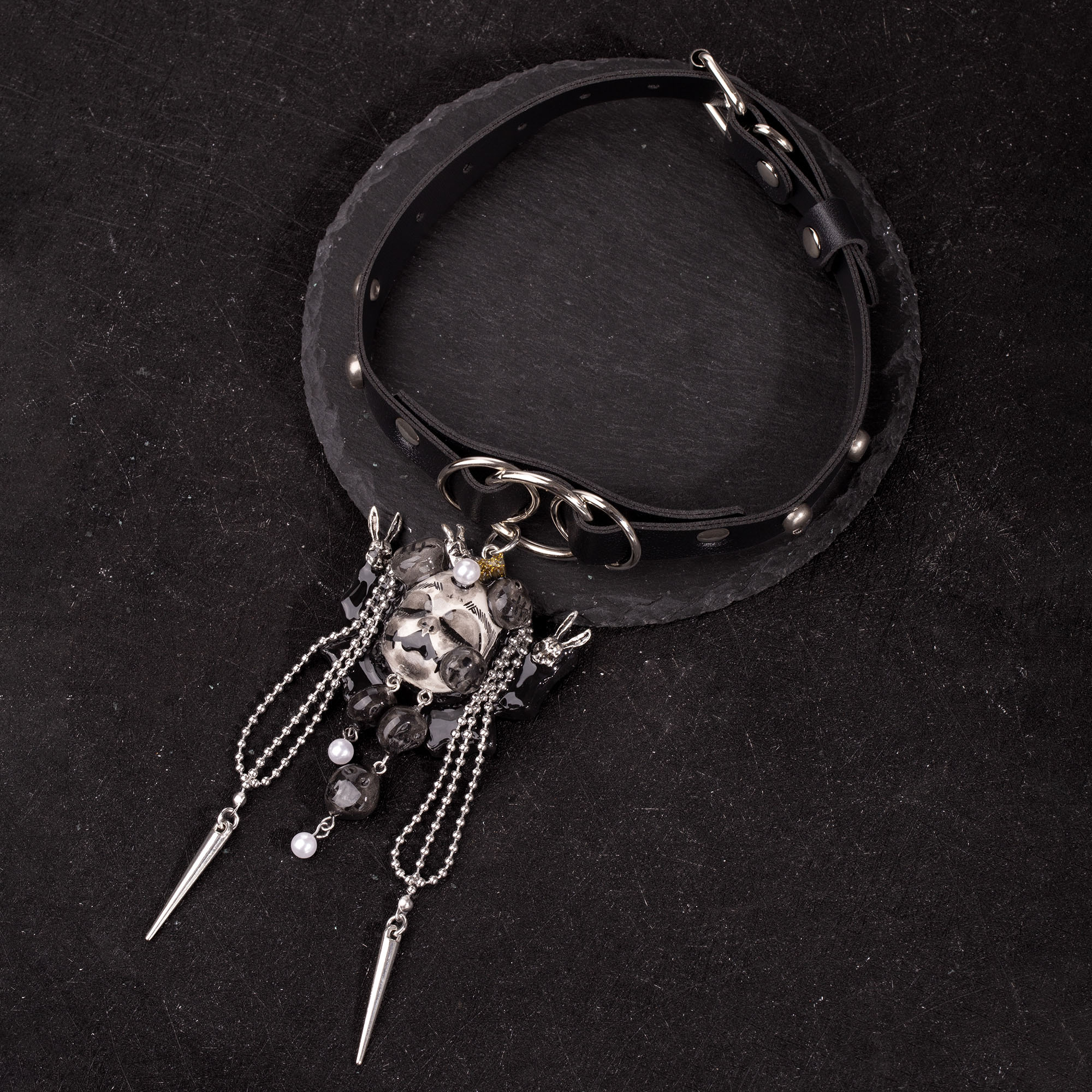 Shadow Puppet Dark Doll Necklace＆Choker