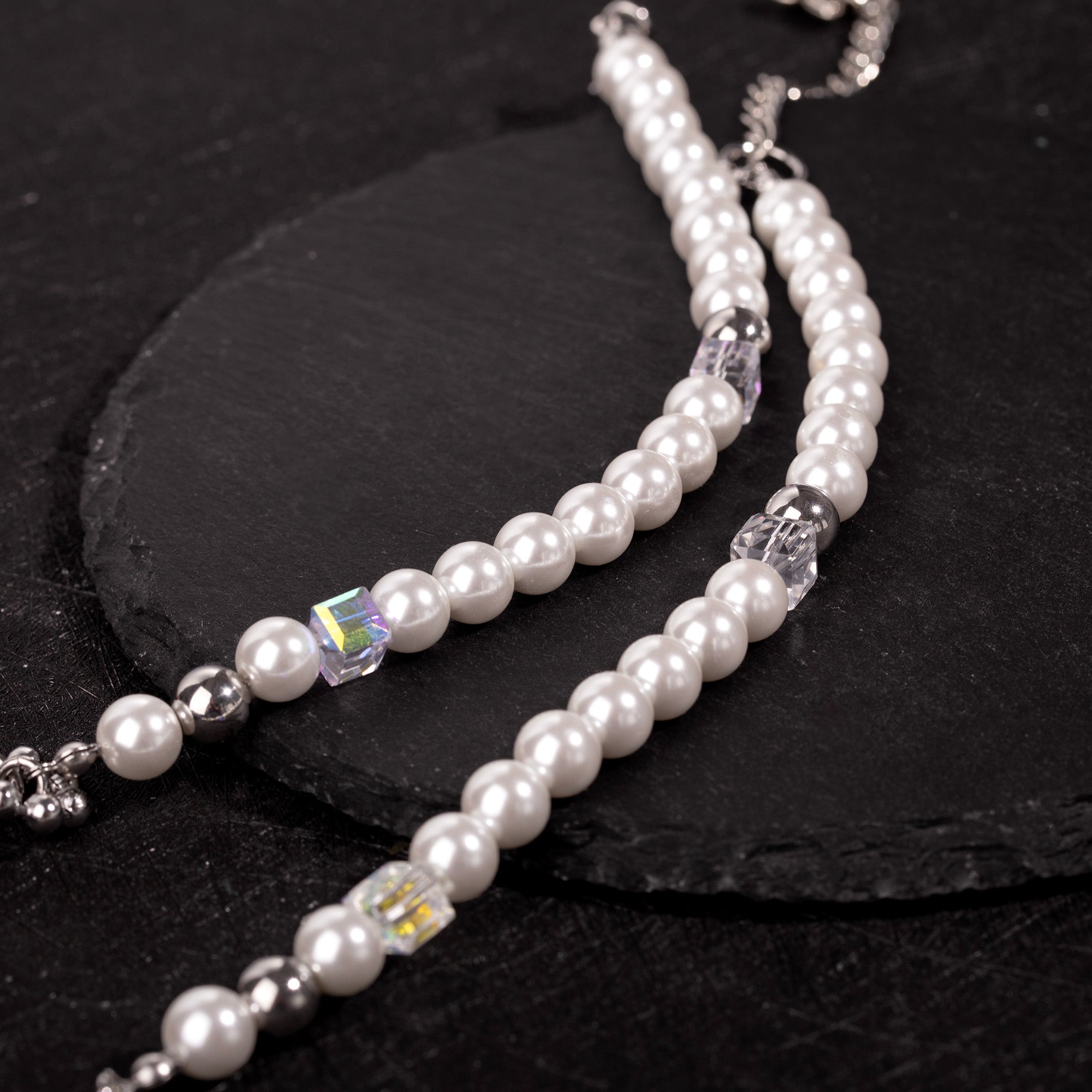 Horned Skeleton Butterfly Gothic Doll Necklace