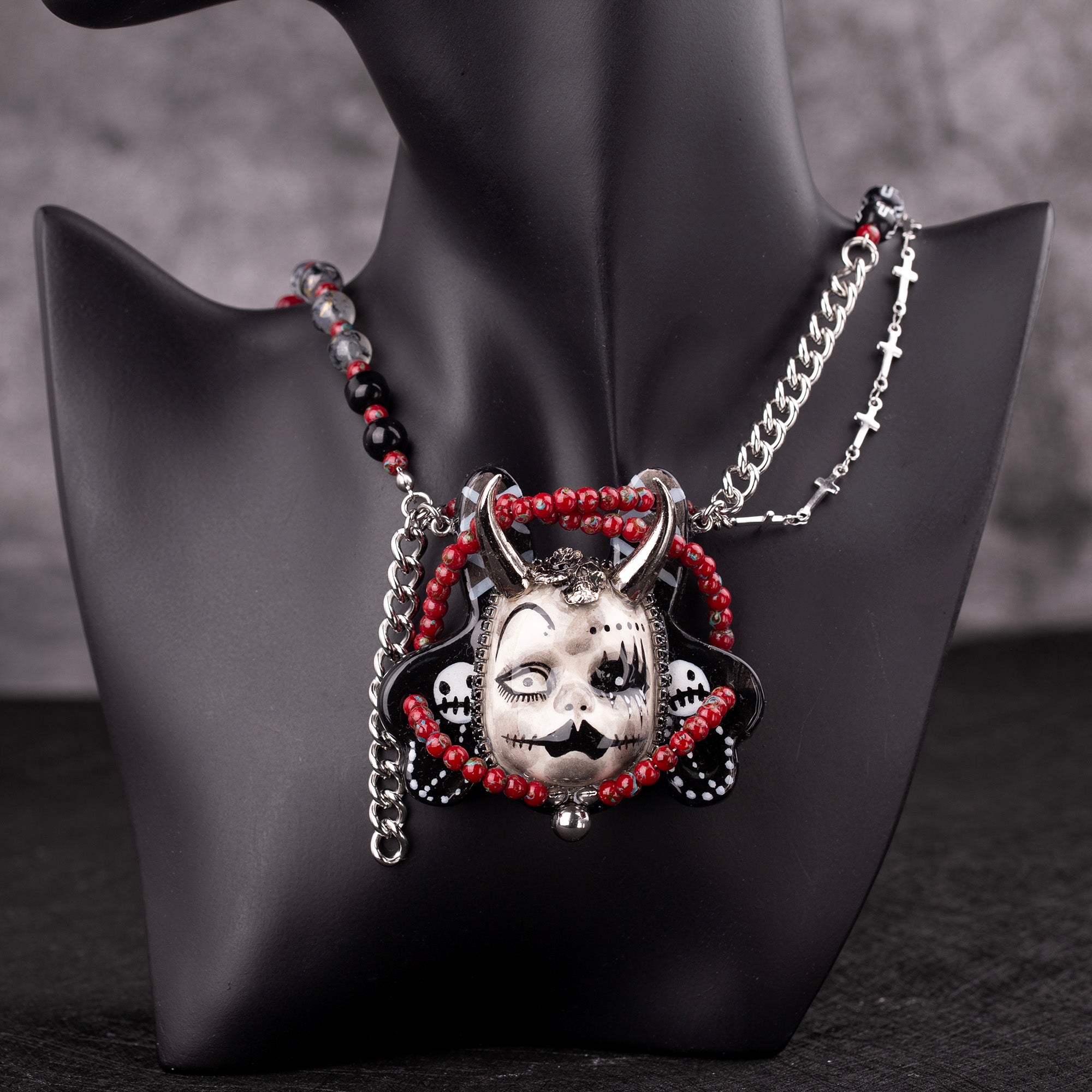 Dark Graffiti Necklace