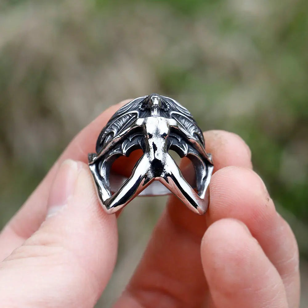 3D Body Shape Stainless Steel Ring VRAFI