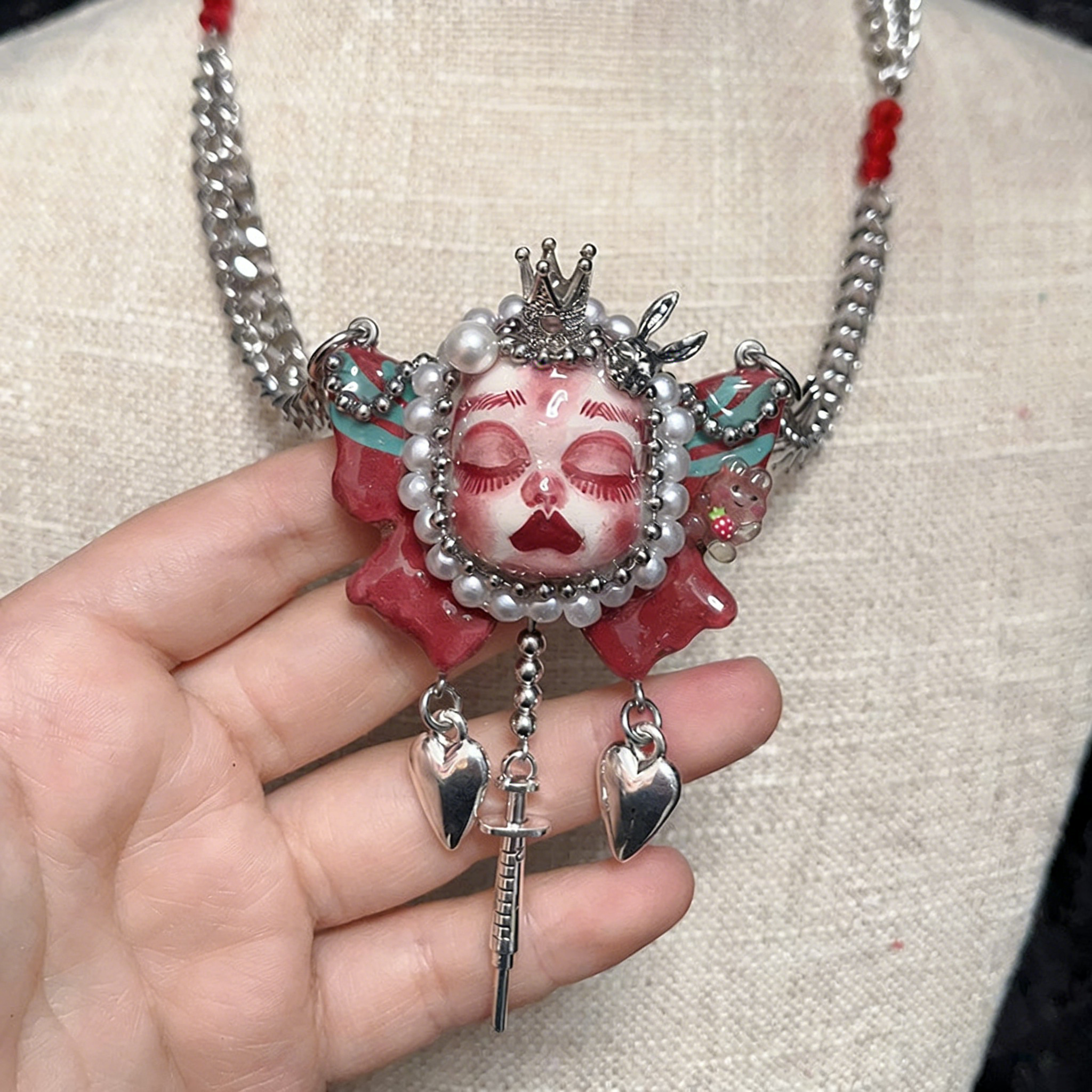 Sweet & Dark Doll Necklace