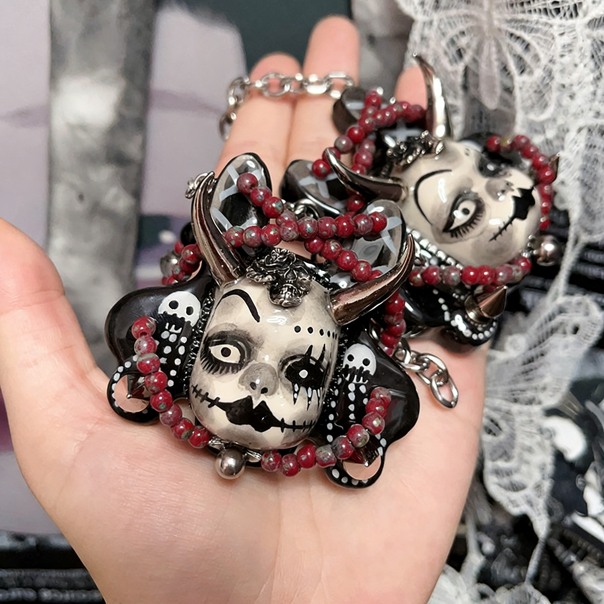 Dark Graffiti Necklace