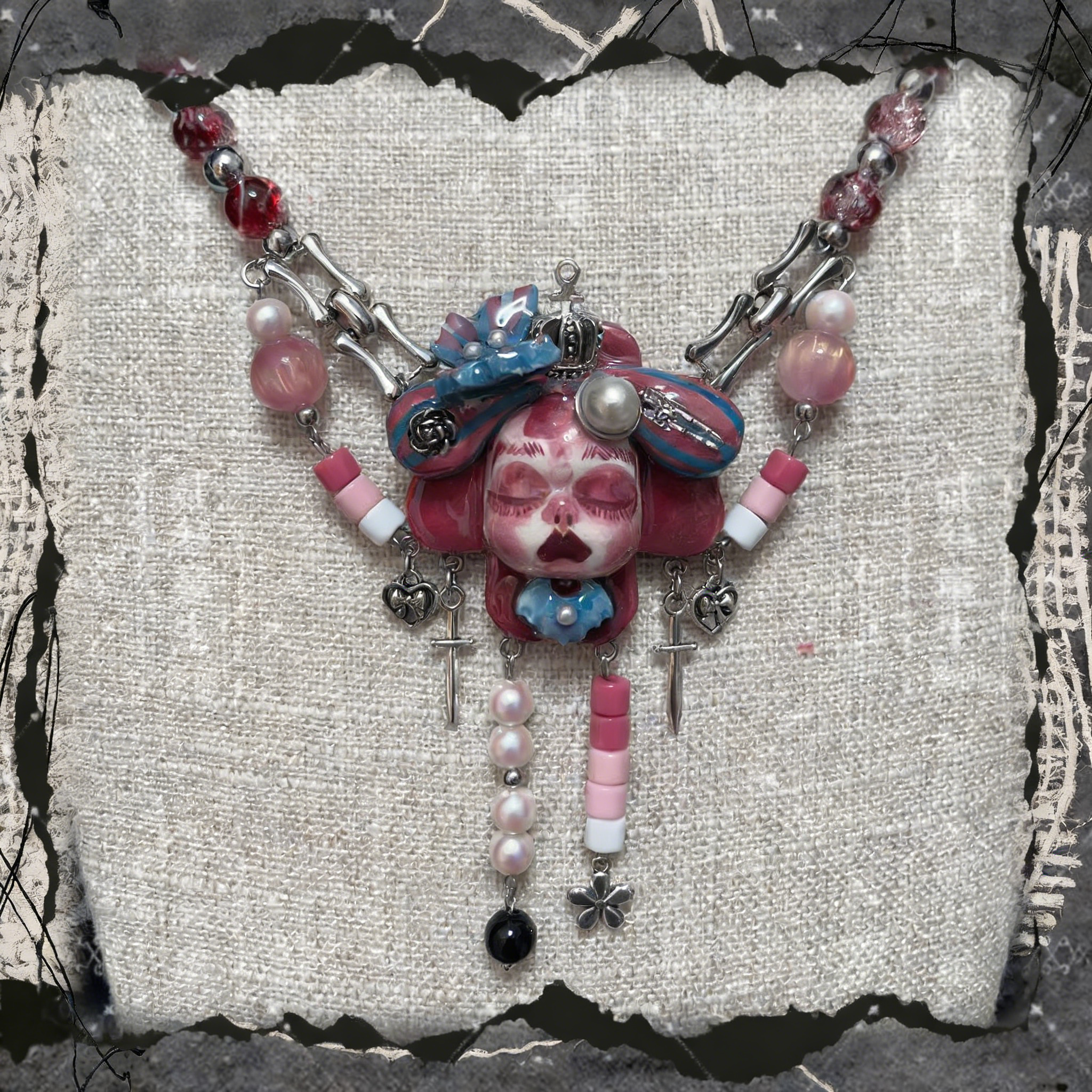 Pink Mist Slumber Necklace