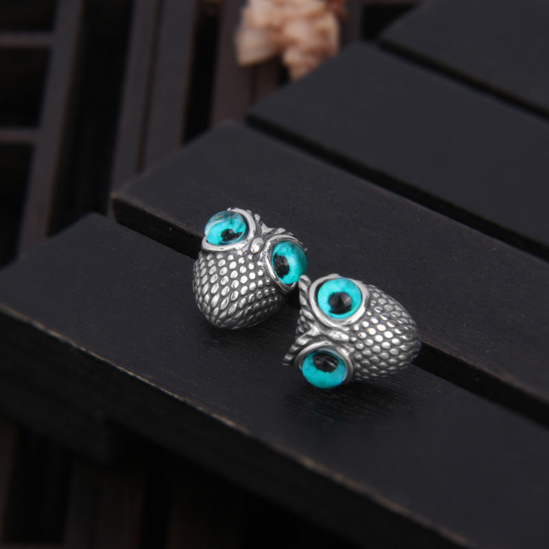 Owl Stud Earrings