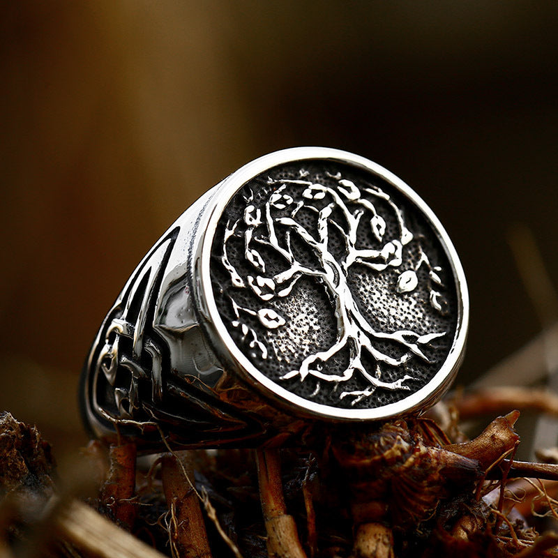 Ancient Tree of Life Symbol Ring