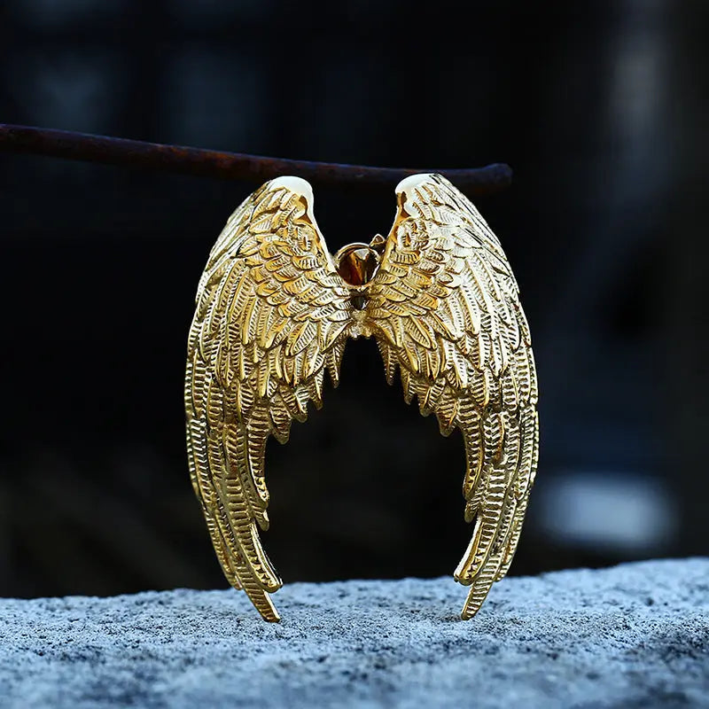 Angel Wings Stainless Steel Pendant VRAFI