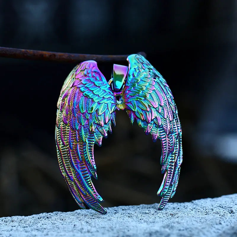 Angel Wings Stainless Steel Pendant VRAFI