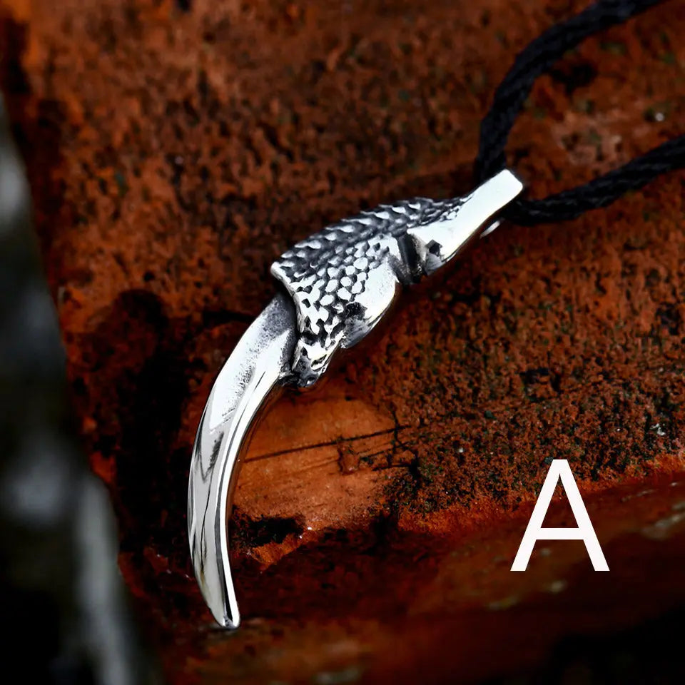 Animal Eagle Claw Stainless Steel Pendant - Vrafi Jewelry