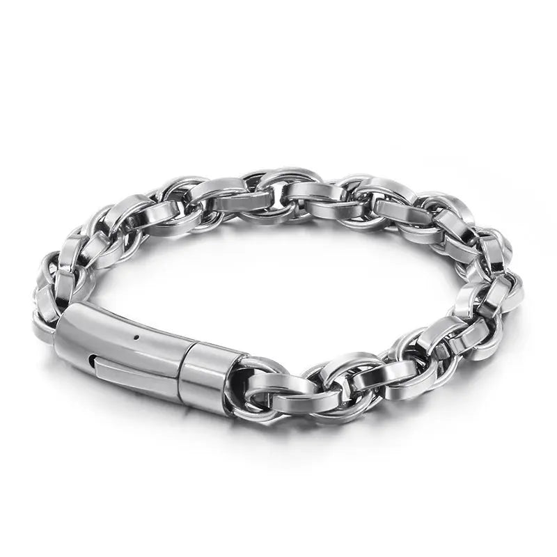 Belcher Chain Stainless Steel Bracelet VRAFI