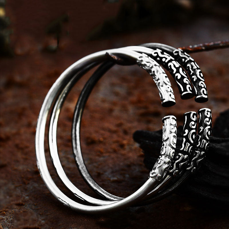 Black Myth Wukong Golden Cudgel Aged Bracelet