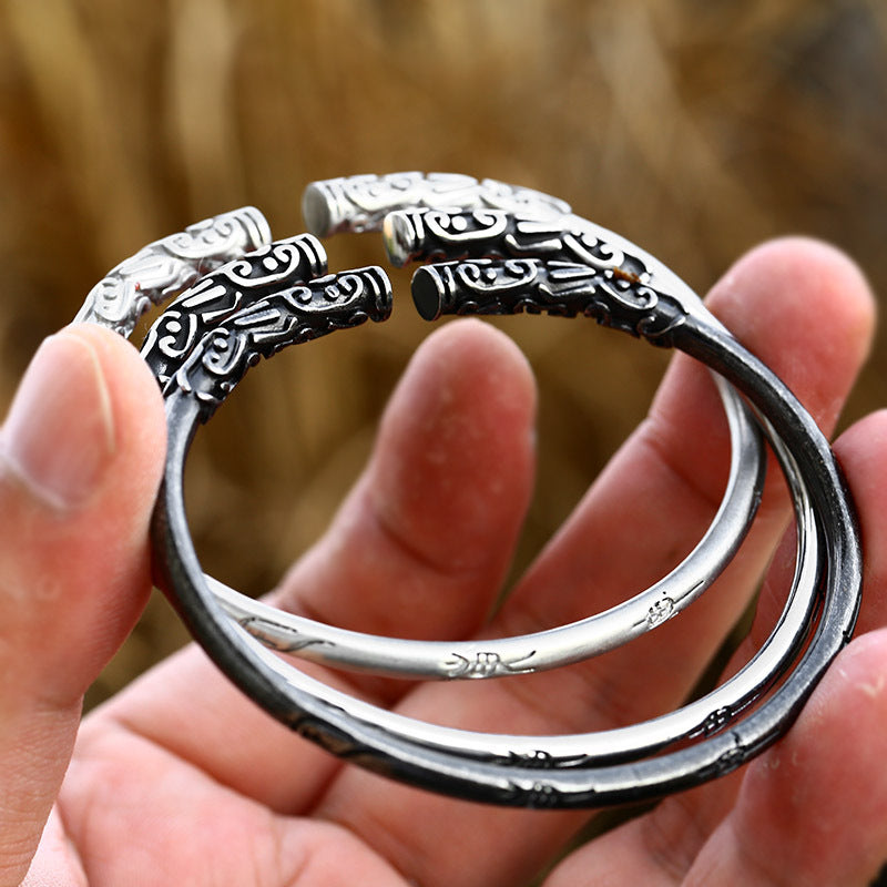 Black Myth Wukong Golden Cudgel Aged Bracelet