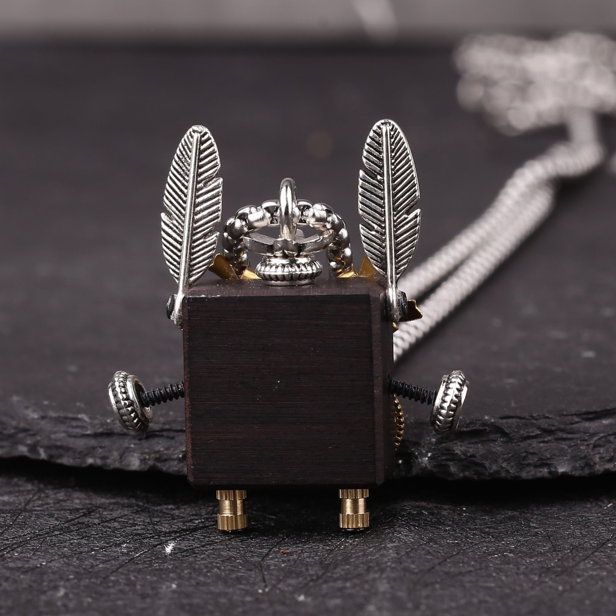 Collier en acier inoxydable avec chaîne cubaine