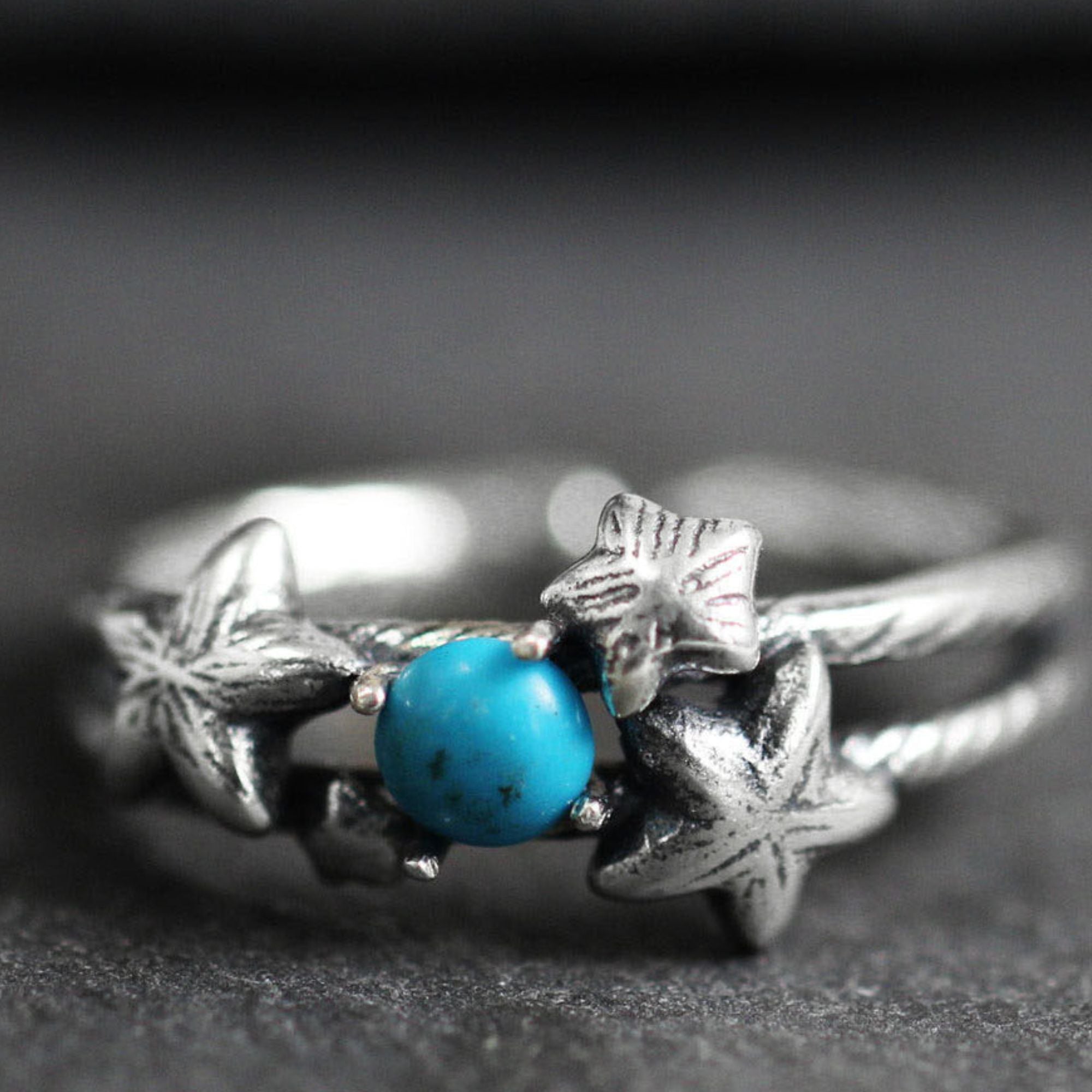 Bague en acier inoxydable en forme de corps 3D